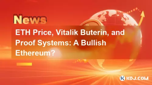 ETH 가격, Vitalik Buterin 및 증명 시스템: 강세를 보이는 이더리움?