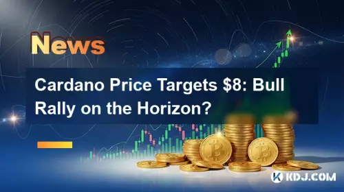 Cardano-Preis zielt auf 8 USD: Bullenrallye in Sicht? Cardano-Preis zielt auf 8 USD: Bullenrallye in Sicht?