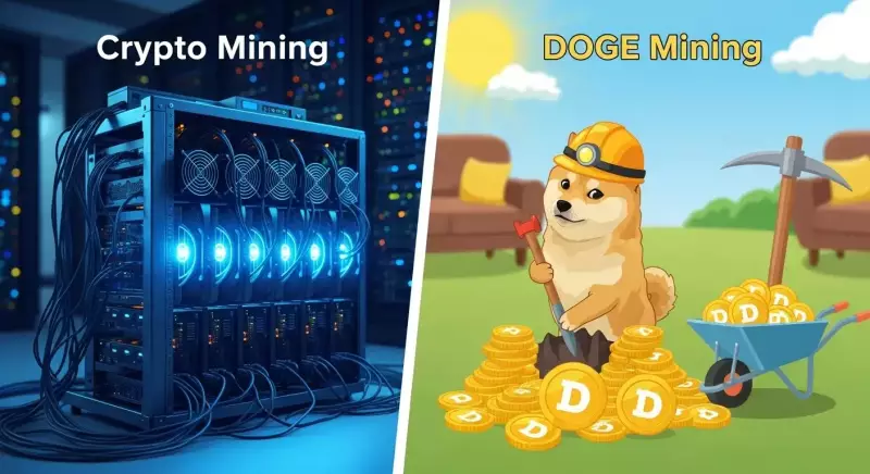 DOGE Mining, Crypto Mining, and Giveaways: What's the Buzz?