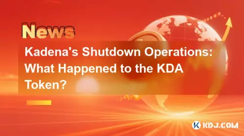 Kadena's Shutdown Operations: What Happened to the KDA Token? Kadena's Shutdown Operations: What Happened to the KDA Token?
