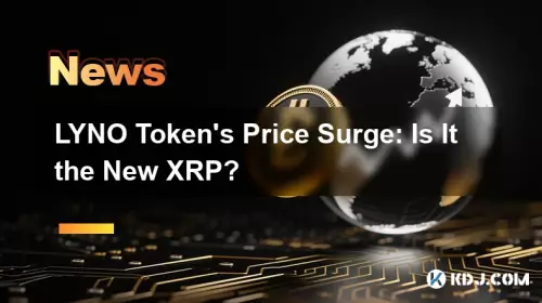 Flambée des prix du jeton LYNO : est-ce le nouveau XRP ? Flambée des prix du jeton LYNO : est-ce le nouveau XRP ?