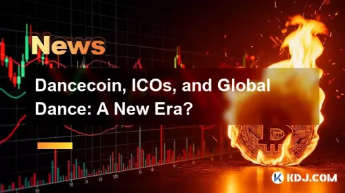 Dancecoin, ICO et Global Dance : une nouvelle ère ? Dancecoin, ICO et Global Dance : une nouvelle ère ?