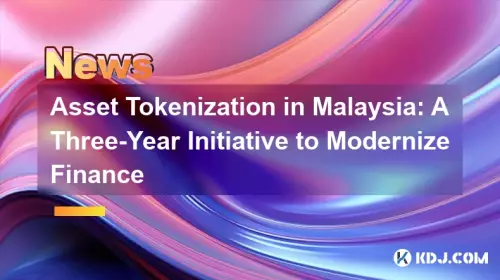 马来西亚的资产代币化：金融现代化的三年计划