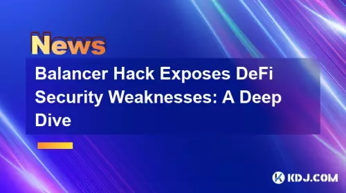 Balancer-Hack deckt DeFi-Sicherheitsschwächen auf: Ein tiefer Einblick Balancer-Hack deckt DeFi-Sicherheitsschwächen auf: Ein tiefer Einblick
