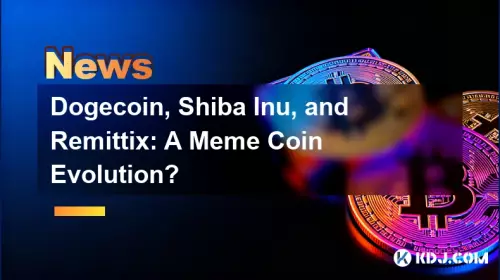 狗狗币、柴犬和 Remittix：Meme 币的演变？