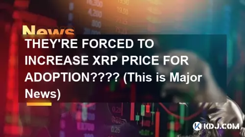 THEY'RE FORCED TO INCREASE XRP PRICE FOR ADOPTION???? (This is Major News)