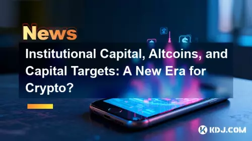 机构资本、山寨币和资本目标：加密货币的新时代？