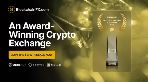 Crypto Race: BlockchainFX ($BFX) Leading TRON (TRX) in 2025?
