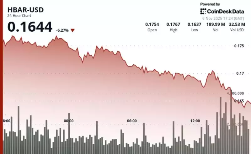 HBAR 的狂野之旅:支持测试和大量交易成为焦点 HBAR 的狂野之旅:支持测试和大量交易成为焦点