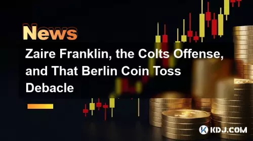 Zaire Franklin, the Colts Offense, and That Berlin Coin Toss Debacle