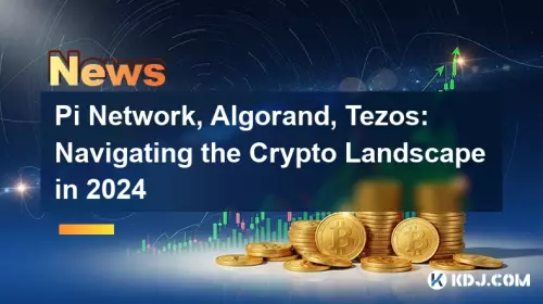 Pi Network, Algorand, Tezos: Navigating the Crypto Landscape in 2024