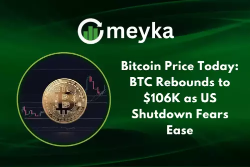 Bitcoin Price Rebound: US Shutdown Fears Ease, BTC Bounces Back!