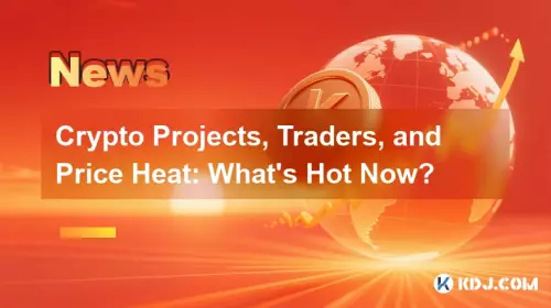 Crypto Projects, Traders, and Price Heat: What's Hot Now?