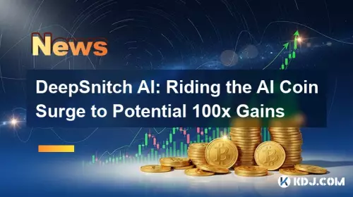 DeepSnitch AI: Riding the AI Coin Surge to Potential 100x Gains DeepSnitch AI: Riding the AI Coin Surge to Potential 100x Gains