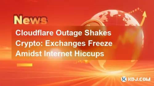 Cloudflare Outage Shakes Crypto: Exchanges Freeze Amidst Internet Hiccups Cloudflare Outage Shakes Crypto: Exchanges Freeze Amidst Internet Hiccups