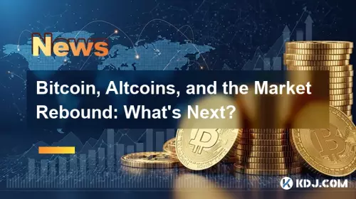 Bitcoin, Altcoins, and the Market Rebound: What's Next?