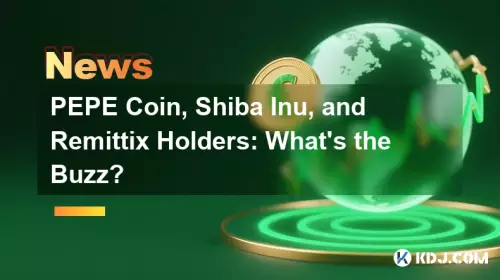 PEPE Coin, Shiba Inu, and Remittix Holders: What's the Buzz?