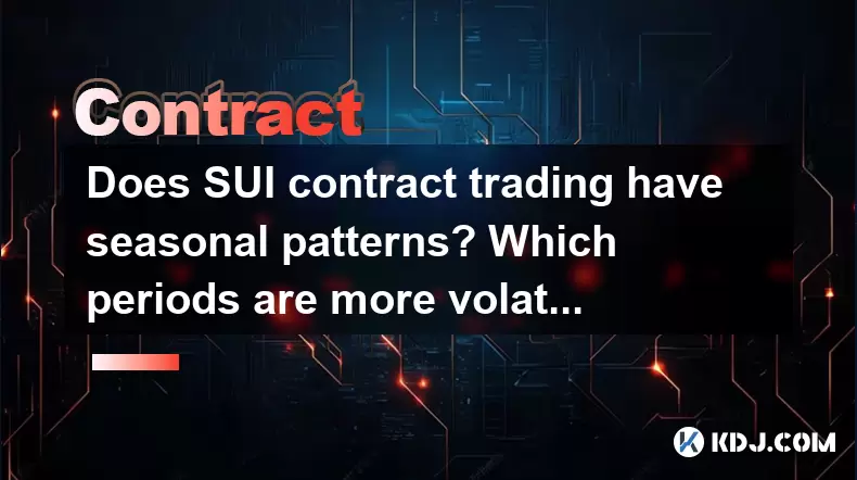 Does SUI contract trading have seasonal patterns? Which periods are more volatile? Does SUI contract trading have seasonal patterns? Which periods are more volatile?