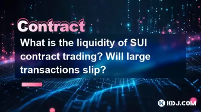 SUI合同交易的流动性是什么？大型交易会滑倒吗？