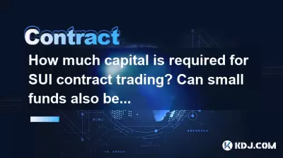 SUI合同交易需要多少资本？还可以玩小资金吗？