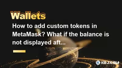 How to add custom tokens in MetaMask? What if the balance is not displayed after adding?