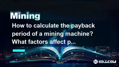 如何計算採礦機的投資回收期？哪些因素會影響回報？