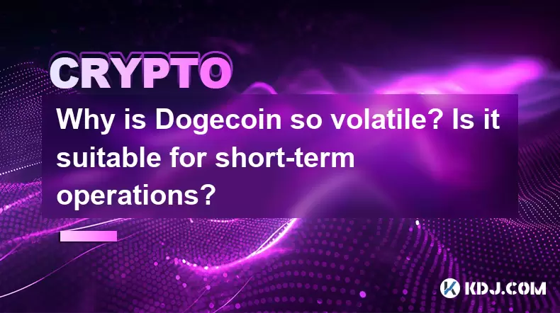 Why is Bitcoincoin so volatile? Is it suitable for short-term operations? Why is Bitcoincoin so volatile? Is it suitable for short-term operations?