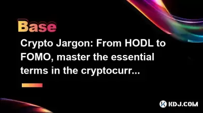 Crypto Jargon: From HODL to FOMO, master the essential terms in the cryptocurrency world
