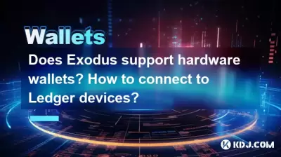 Does Exodus support hardware wallets? How to connect to Ledger devices?
