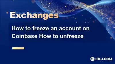 So frieren Sie ein Konto auf Coinbase, wie man sich freilegt