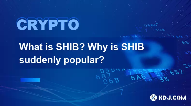 What is SHIB? Why is SHIB suddenly popular? What is SHIB? Why is SHIB suddenly popular?