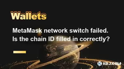 MetaMask network switch failed. Is the chain ID filled in correctly?