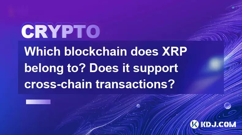 Which blockchain does XRP belong to? Does it support cross-chain transactions? Which blockchain does XRP belong to? Does it support cross-chain transactions?
