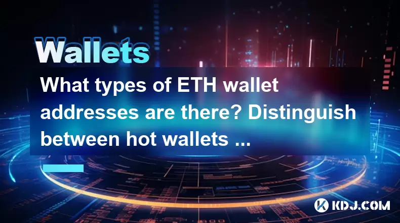 What types of ETH wallet addresses are there? Distinguish between hot wallets and cold wallets What types of ETH wallet addresses are there? Distinguish between hot wallets and cold wallets