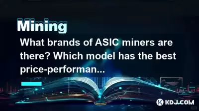 What brands of ASIC miners are there? Which model has the best price-performance ratio? What brands of ASIC miners are there? Which model has the best price-performance ratio?