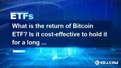 Was ist die Rückkehr von Bitcoin ETF? Ist es kostengünstig, es für lange Zeit zu halten? Was ist die Rückkehr von Bitcoin ETF? Ist es kostengünstig, es für lange Zeit zu halten?