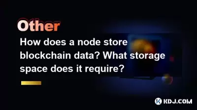 노드 스토어 블록 체인 데이터는 어떻습니까? 어떤 저장 공간이 필요합니까? 노드 스토어 블록 체인 데이터는 어떻습니까? 어떤 저장 공간이 필요합니까?