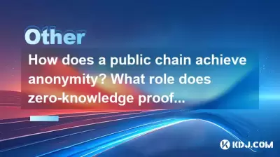 공공 체인은 어떻게 익명 성을 달성합니까? 제로 지식 증거가 어떤 역할을하는지 공공 체인은 어떻게 익명 성을 달성합니까? 제로 지식 증거가 어떤 역할을하는지