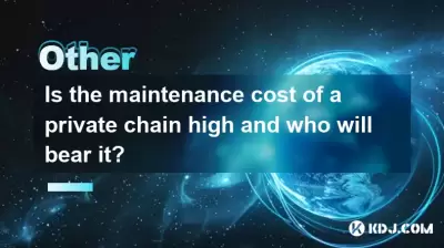 개인 체인의 유지 보수 비용이 높고 누가 견딜 것인가? 개인 체인의 유지 보수 비용이 높고 누가 견딜 것인가?