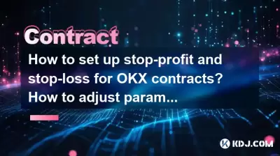 如何为OKX合同设置Stop-Profit和Stop-loss？打开位置后如何调整参数？