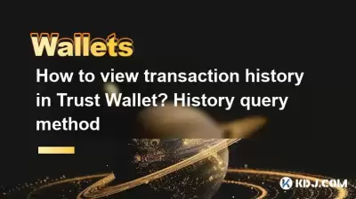 How to view transaction history in Trust Wallet? History query method
