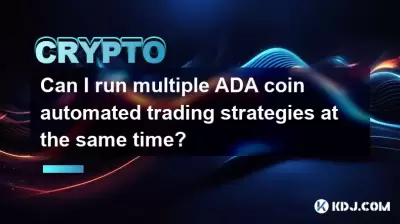 Can I run multiple ADA coin automated trading strategies at the same time?