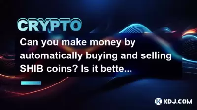 Can you make money by automatically buying and selling SHIB coins? Is it better to hold them for a long time or trade them in the short term?