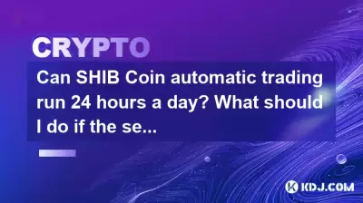 Can SHIB Coin automatic trading run 24 hours a day? What should I do if the server is down?