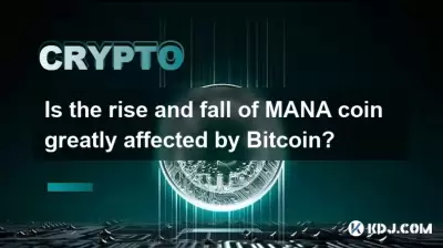 Is the rise and fall of MANA coin greatly affected by Bitcoin?