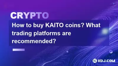 How to buy KAITO coins? What trading platforms are recommended?