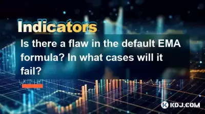 デフォルトのEMA式に欠陥はありますか?どの場合に失敗しますか? デフォルトのEMA式に欠陥はありますか?どの場合に失敗しますか?