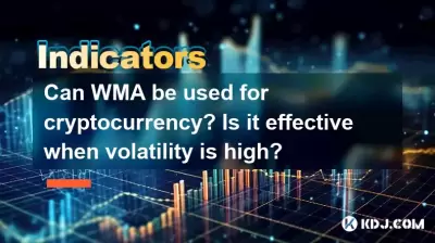 WMA可以用於加密貨幣嗎？當波動率高時是否有效？