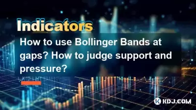Wie benutze ich Bollinger -Bänder bei Lücken? Wie beurteilen Sie Unterstützung und Druck?