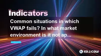 Gemeinsame Situationen, in denen VWAP fehlschlägt? In welchem ​​Marktumfeld gilt es nicht?